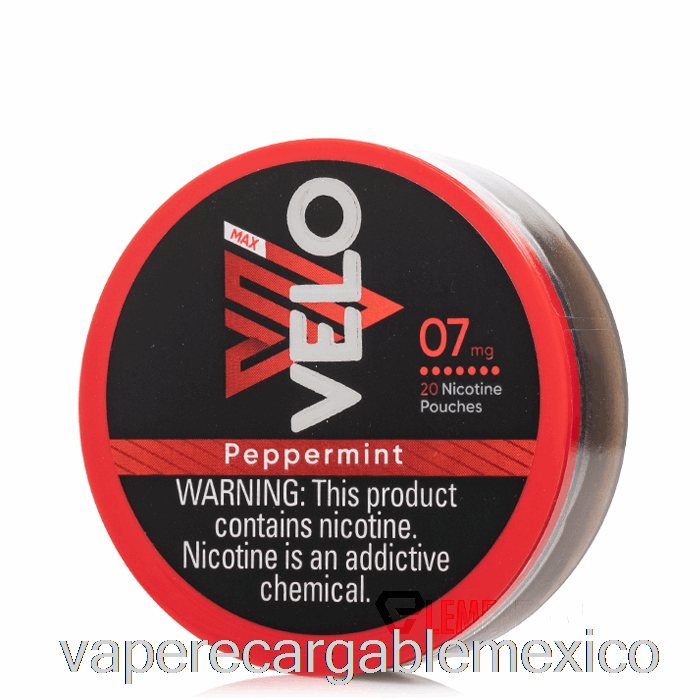 Vape Recargable Velo Bolsas De Nicotina - Menta 7 Mg
